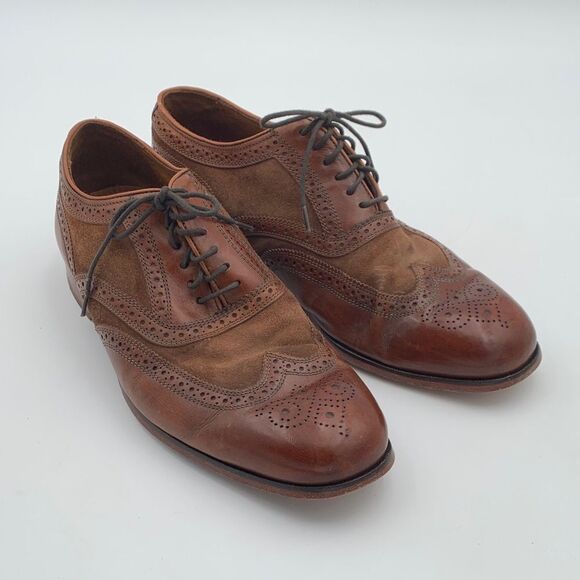 Florsheim Classic Brown Leather Men\'s Brogues men’s 10.5 main image 6